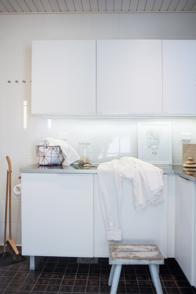 Kodinhoitohuone | Ovet: Fasetti, puolikiiltävä puhdas valkoinen