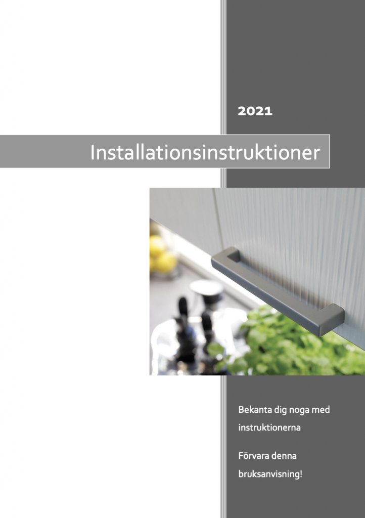 Installationinstruktioner 2021
